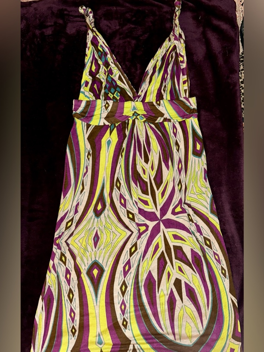 T-bags summer mini contemporary dress size large (runs small)